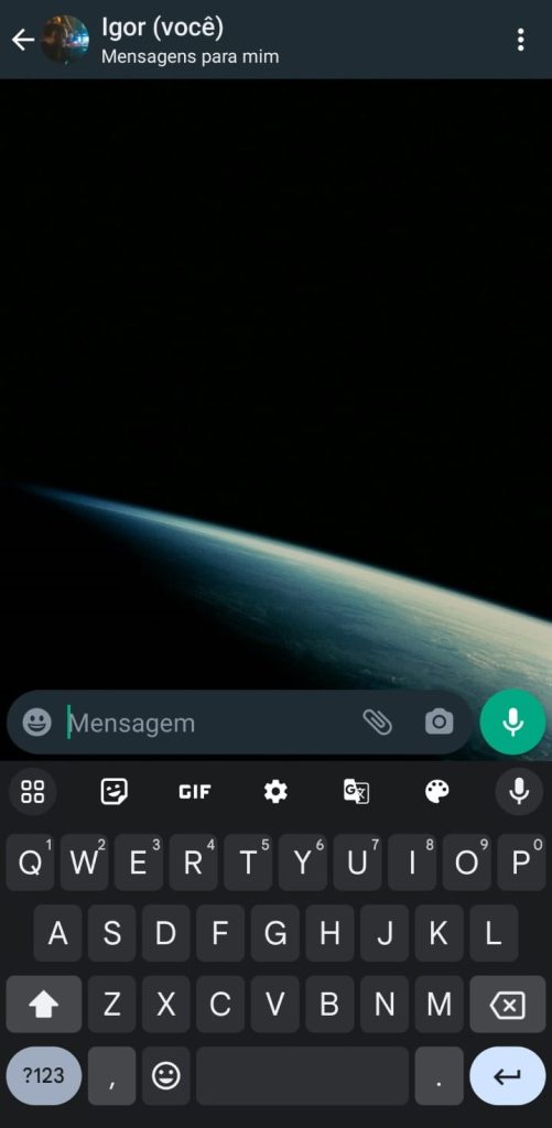 Como usar as mensagens de vídeos instantâneas no WhatsApp - Passo 1