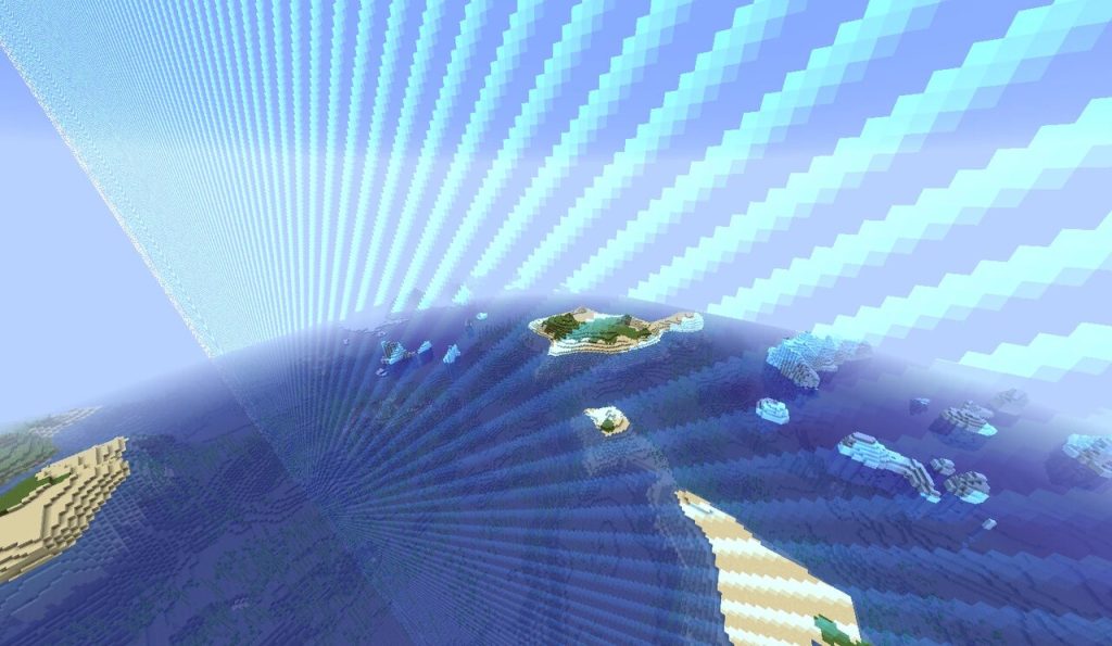 Fronteira mundial do Minecraft