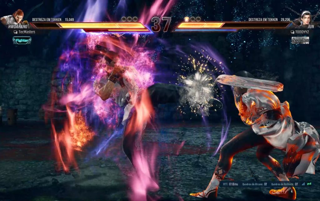 Golpe no Heat System em Tekken 8