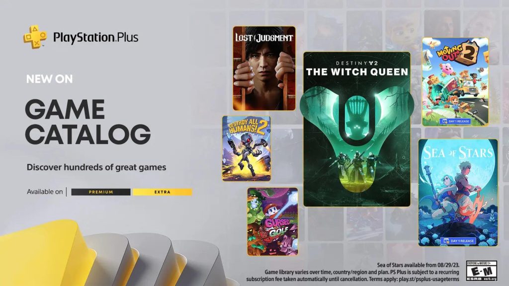 Jogos PS Plus de agosto