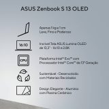 Asus lança Zenbook S 13 OLED no Brasil por R$ 10,999 e anuncia mais notebooks