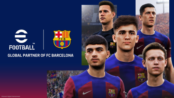 Parceria entre Konami e Barcelona no eFootball