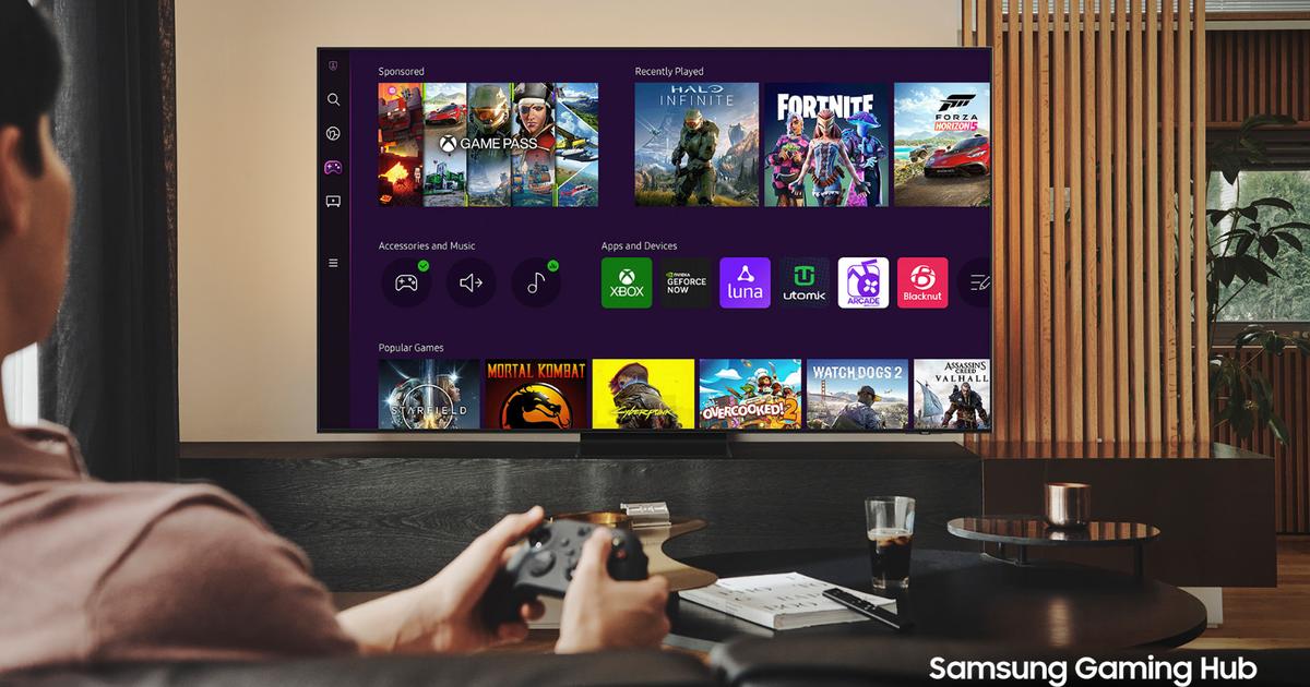 Gaming Hub da Samsung chegará também para TVs de 2020