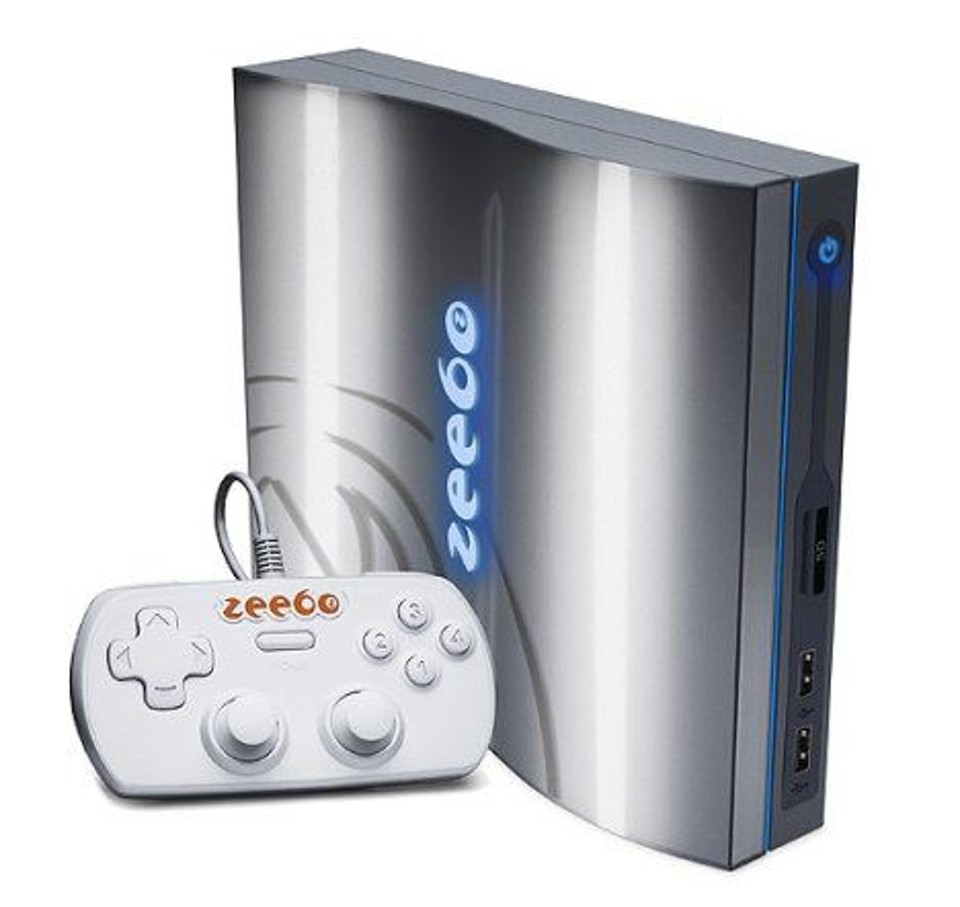 Imagem mostra o Zeebo, antigo console da TEcToy