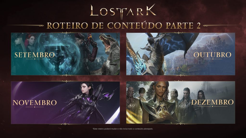 Roadmap de 2023 de Lost Ark