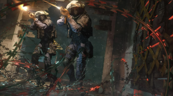 Imagem mostra cena do jogo Rainbow Six Siege