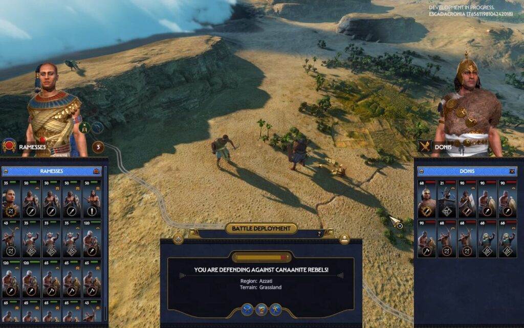 Batalha em Total War: Pharaoh