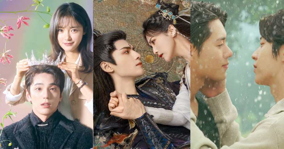 Capa com K-Dramas e C-Dramas mais assistidos no Brasil no Rakuten Viki