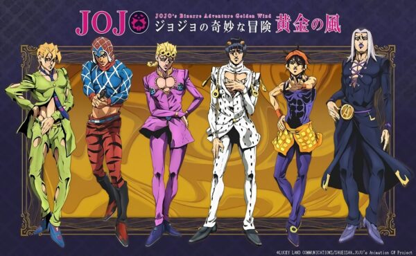 Jojo's Bizarre Adventure: Vento Áureo chega à Netflix