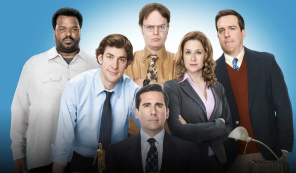 Imagem mostra pôster de divulgação da série The Office