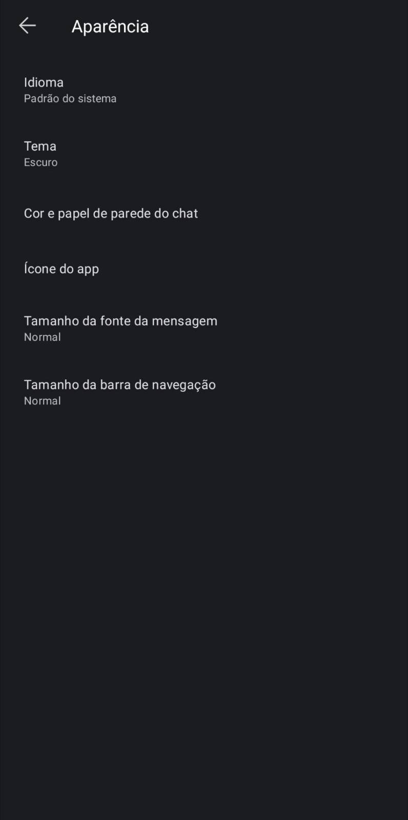 Como trocar ícone do Signal no celular