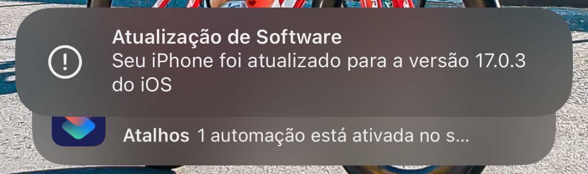 atualização do iOS 17 