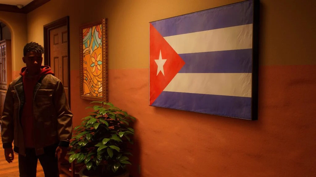 Imagem mostra bandeira cubana em Marvel's Spider-Man 2, mas ela deveria ser de Porto Rico