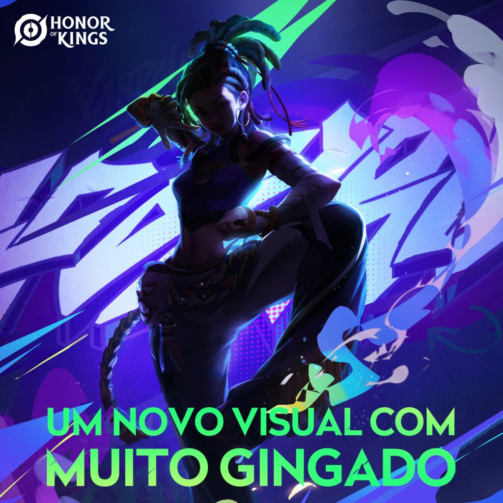 Honor of Kings terá skin BR