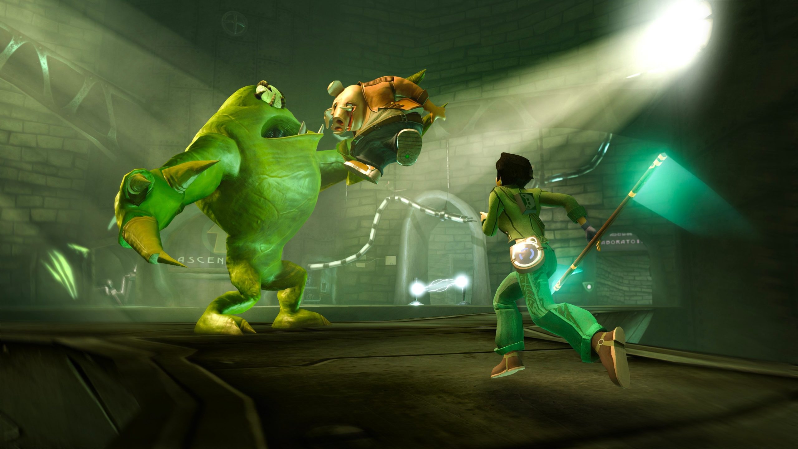 Imagem do remaster de Beyond Good & Evil, da Ubisoft