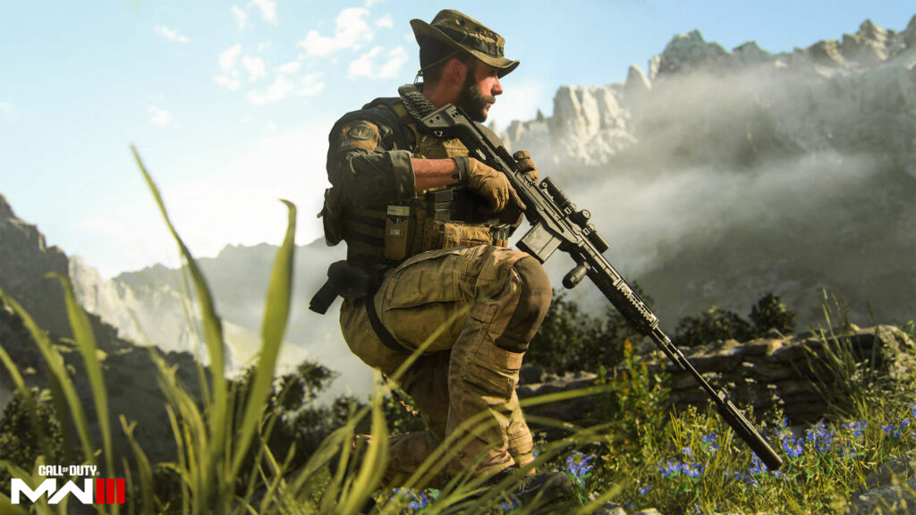 Imagem mostra cena do jogo Call of Duty: Modern Warfare III