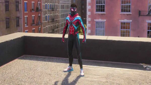 Traje evolved suit de Spider-Man 2