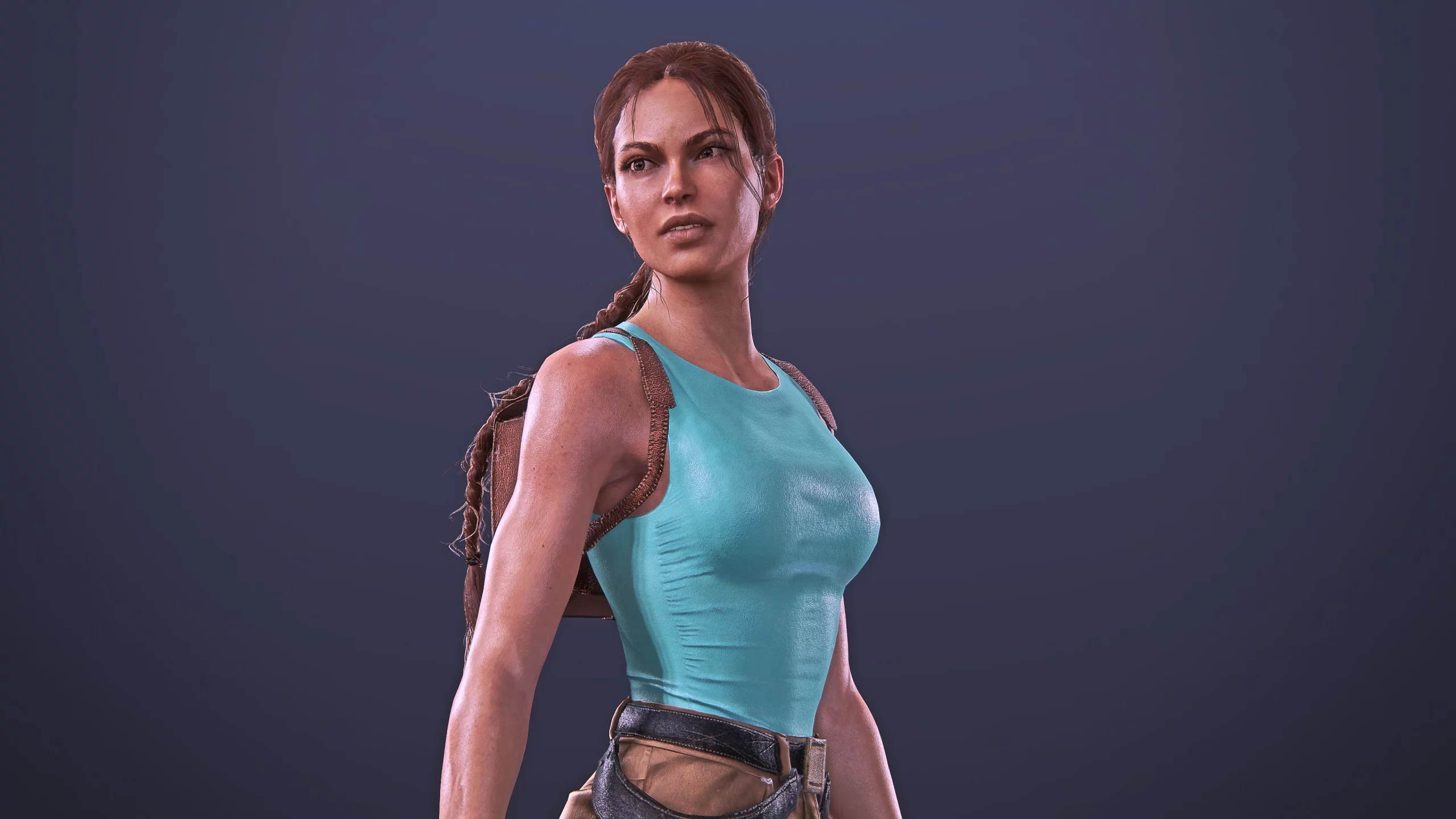 Imagem mostra mod com Lara Croft em Uncharted