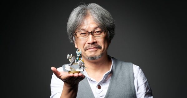 Imagem mostra o produtor de Zelda, Eiji Aonuma