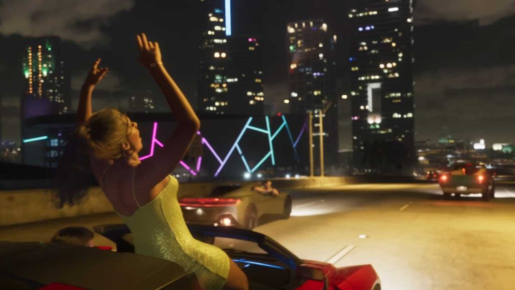 Captura do trailer de GTA 6 