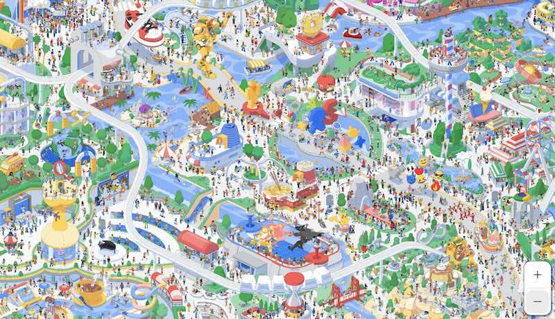 Google lança jogo gratuito estilo 'Onde está Wally?'