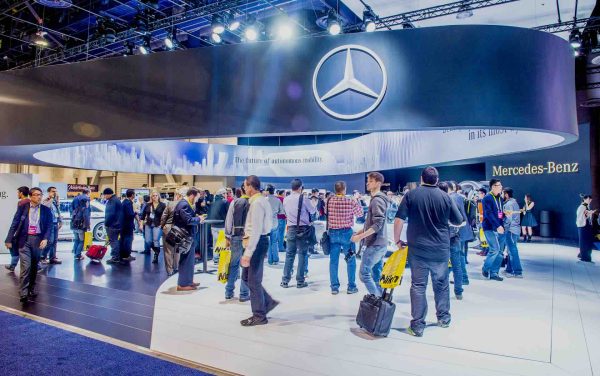 Mercedes-Benz na CES, em Las Vegas