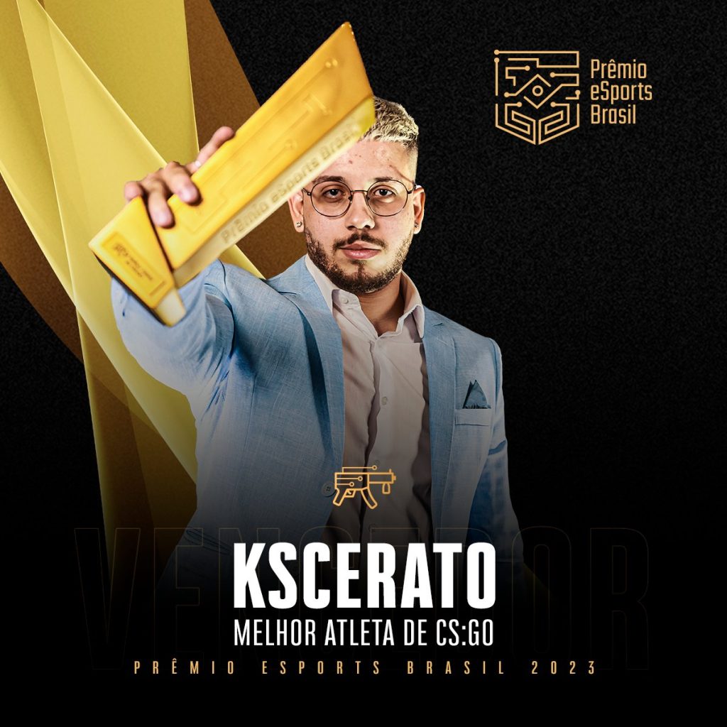 Melhor atleta de CS:GO - Prêmio Esports Brasil 2023