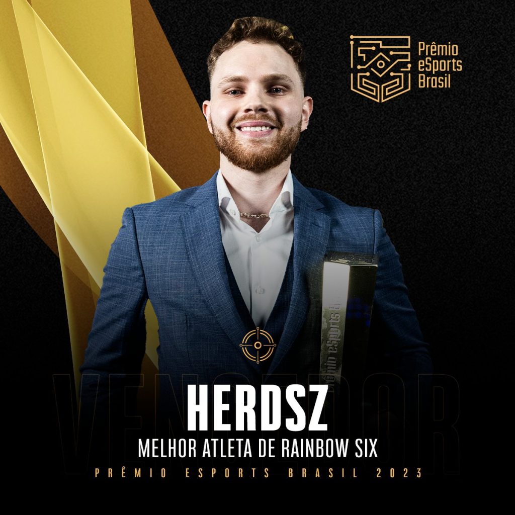 Melhor atleta de R6 - Prêmio Esports Brasil 2023