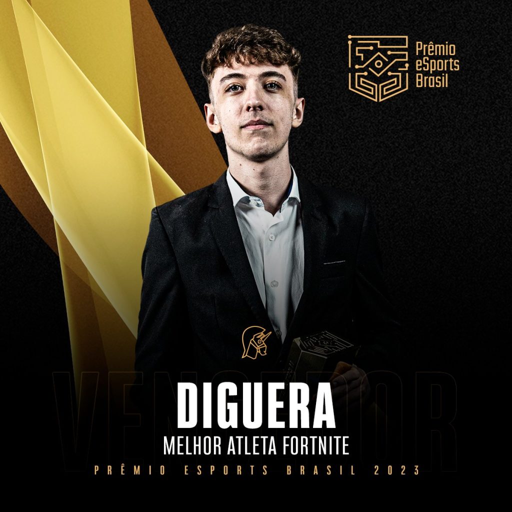 Melhor atleta de fortnite - Prêmio Esports Brasil 2023