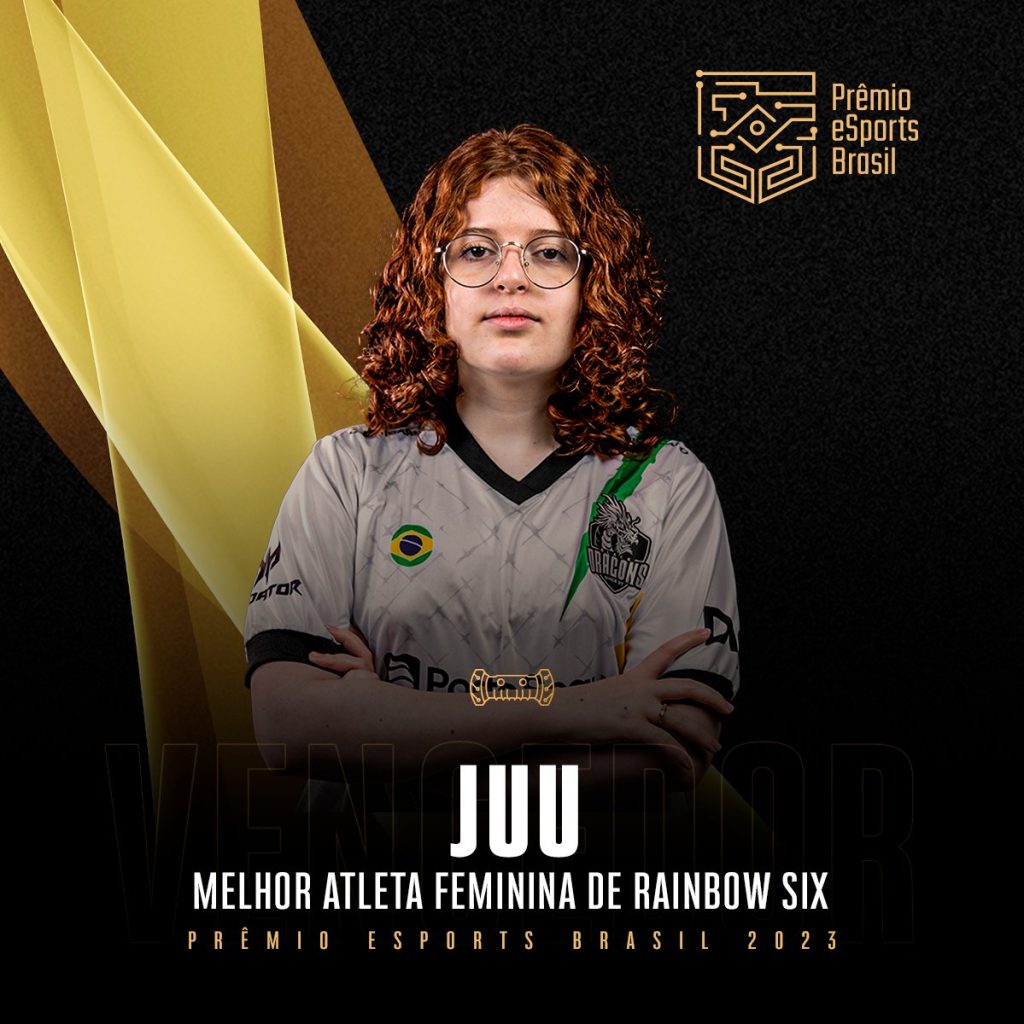 Melhor atleta feminina de R6 - Prêmio Esports Brasil 2023