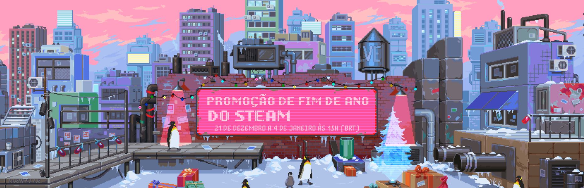 Steam inicia sua Promoção de Fim de Ano com desconto em centenas de jogos