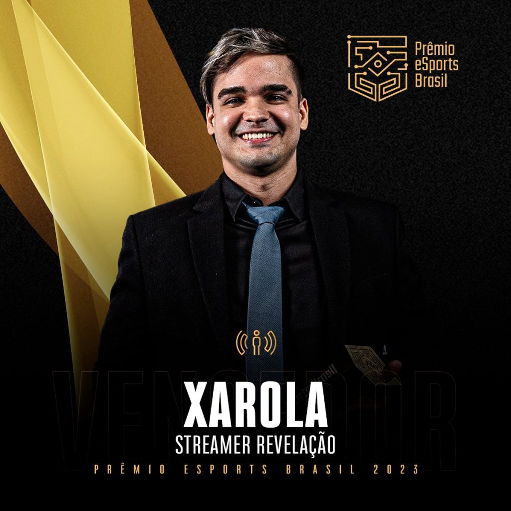 Streamer revelação - Prêmio Esports Brasil 2023