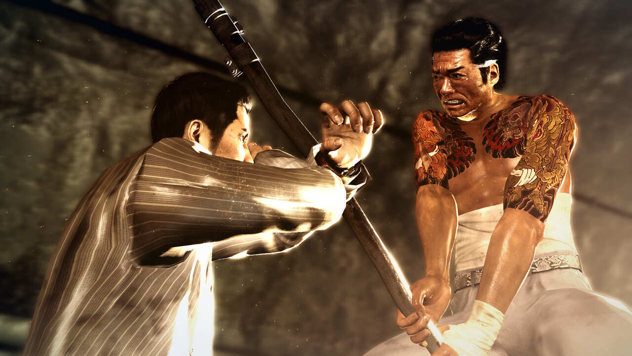 Yakuza, jogo em promoção na plataforma GOG