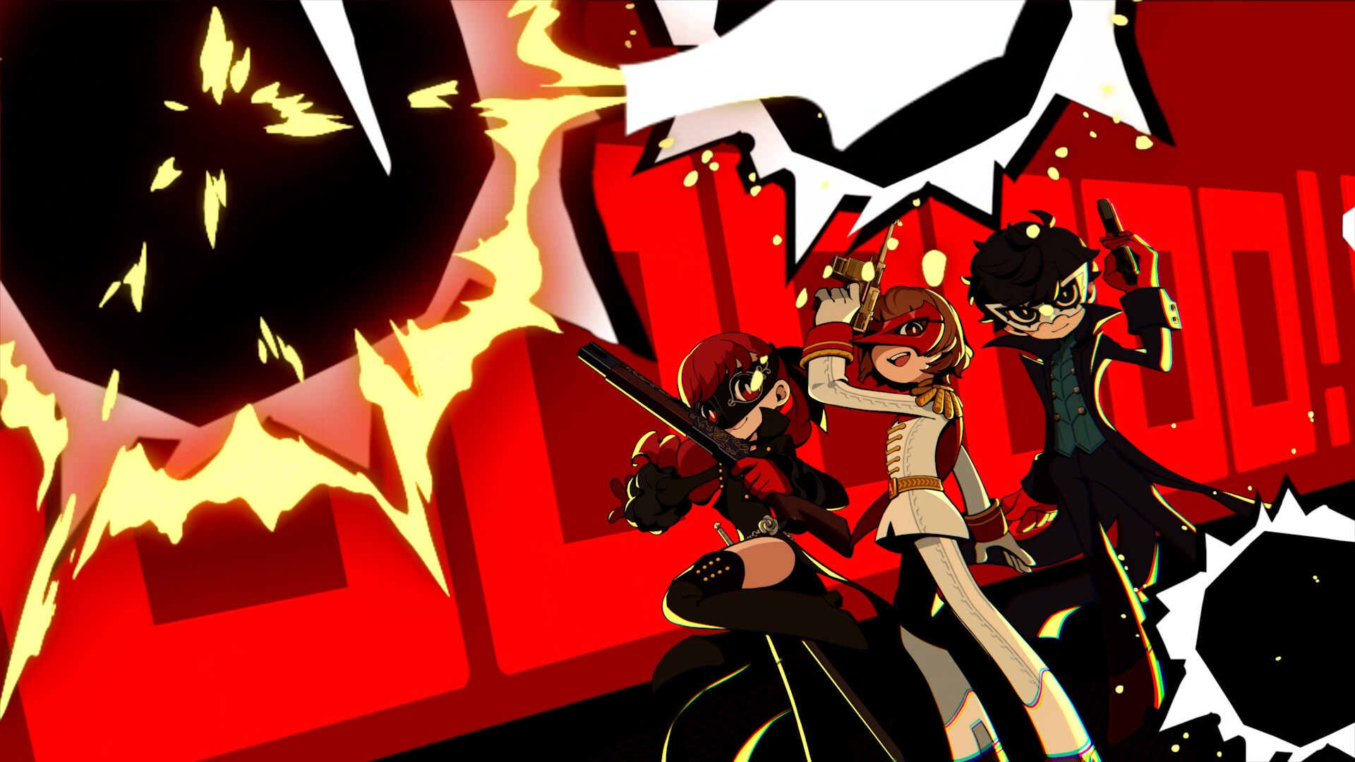 Imagem do Pacote de Desafios Repinte seu Coração, DLC de Persona 5 Tactica