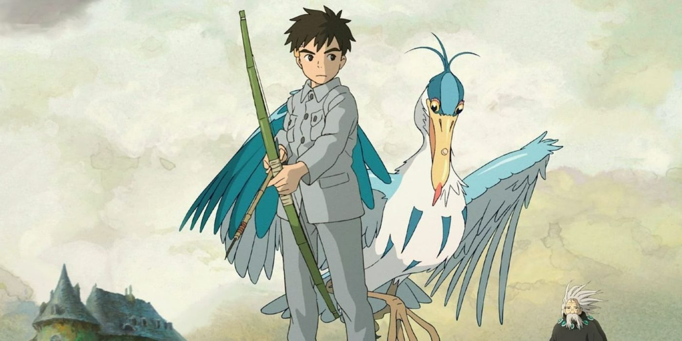 Imagem de The Boy and The Heron, ou O Menino e a Garça, novo filme do Studio Ghibli