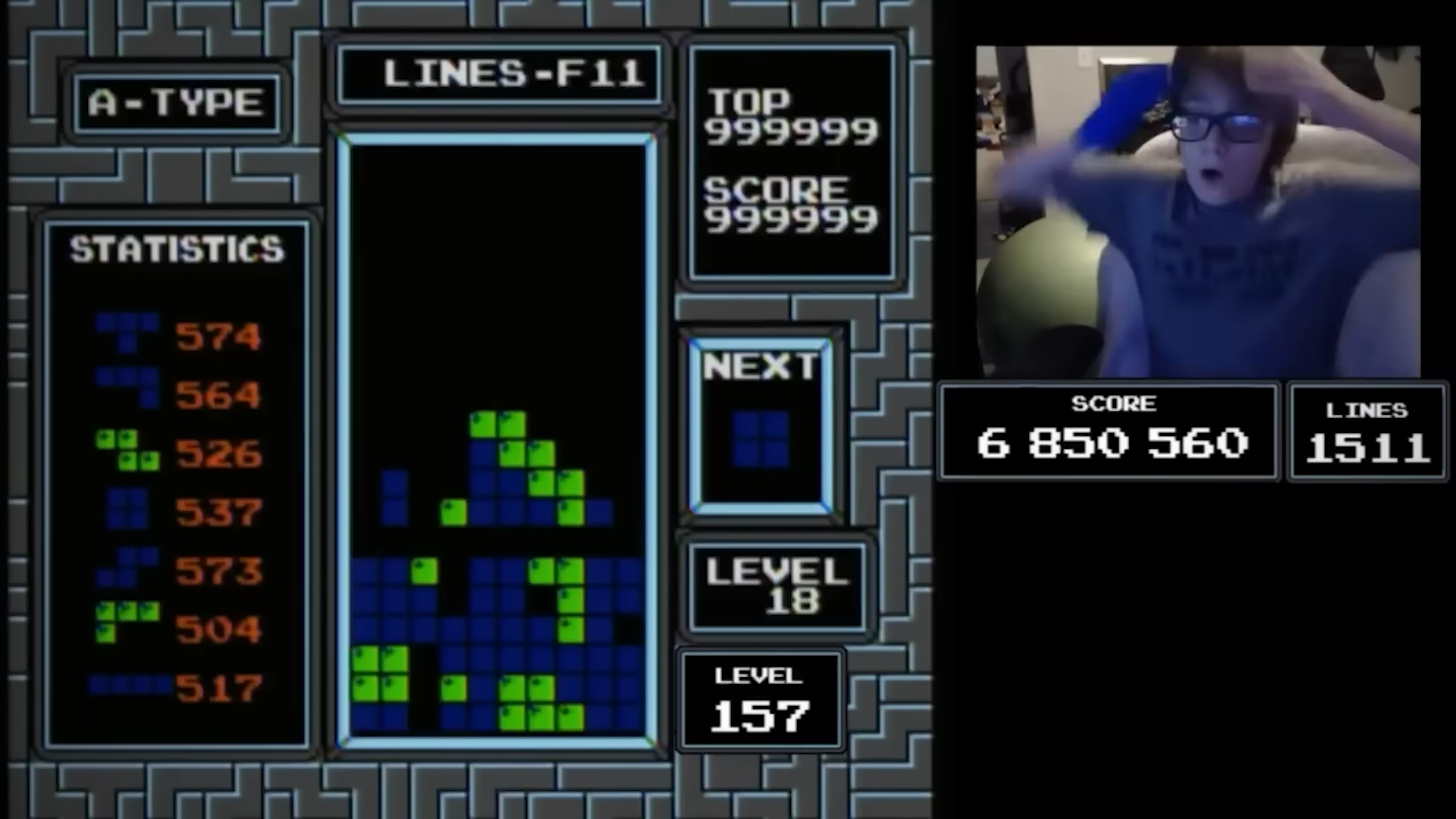 Tetris tem um final? Gamer de 13 anos ‘finaliza’ clássico no Nintendinho