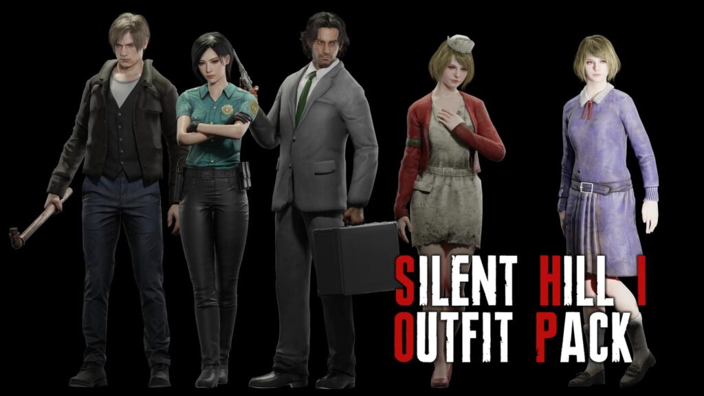 Roupas de Silent Hill no Resident Evil