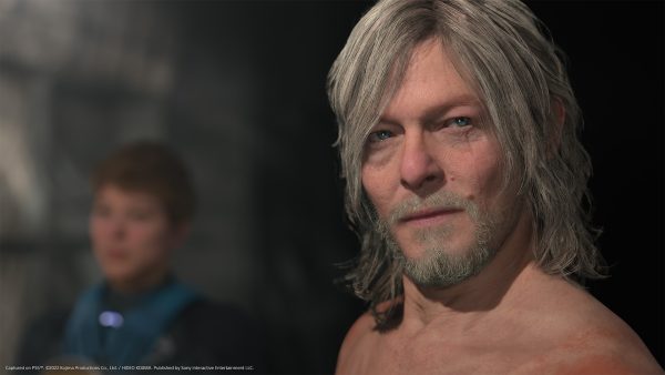 Imagem mostra cena do trailer de Death Stranding 2, da Kojima Productions