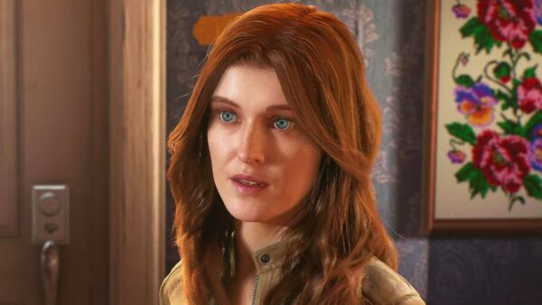 Imagem mostra a personagem Mary Jane Watson, no jogo Marvel's Spider-Man 2