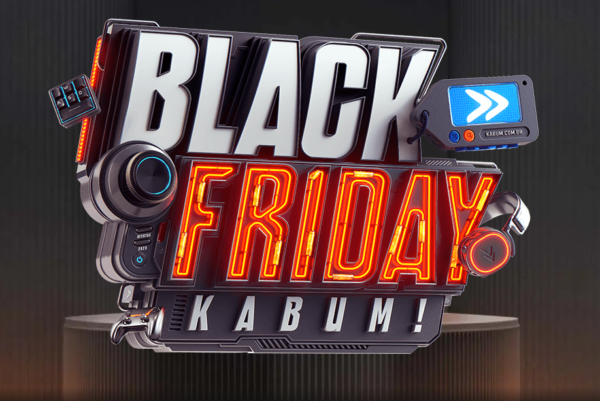 Imagem de divulgação da Black Friday KaBuM!