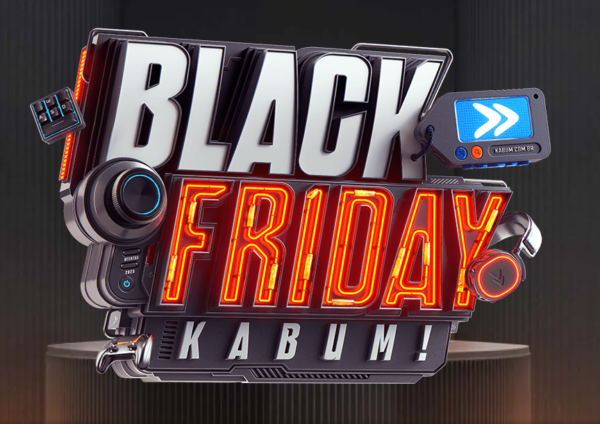  Imagem de divulgação da Black Friday KaBuM!